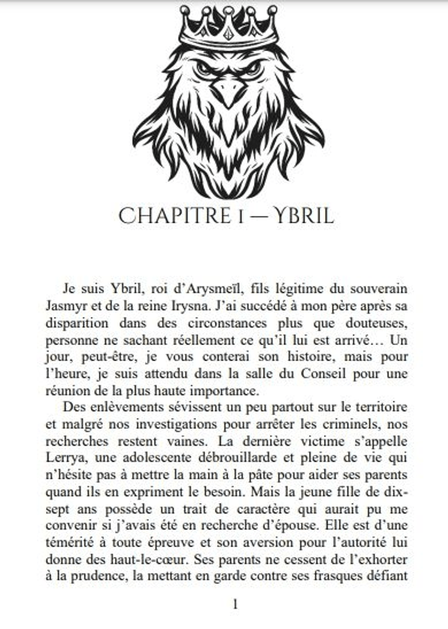 Nouvelle - Le Roi Oublié - Tome 1.5 