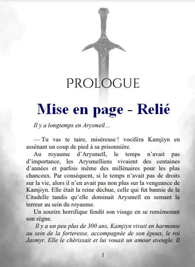 Le Royaume d'Arysmeïl : Révélation - T1 