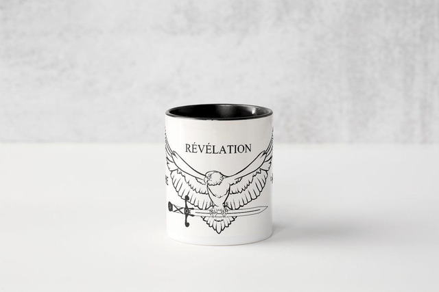 MUG blanc et noir