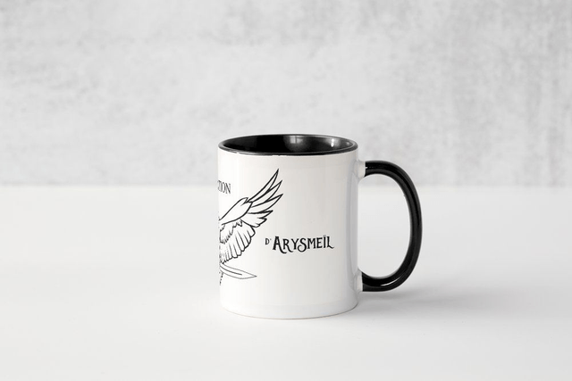 MUG blanc et noir