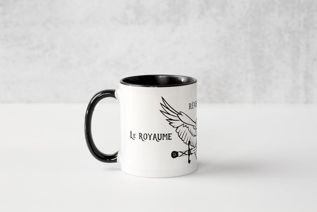 MUG blanc et noir