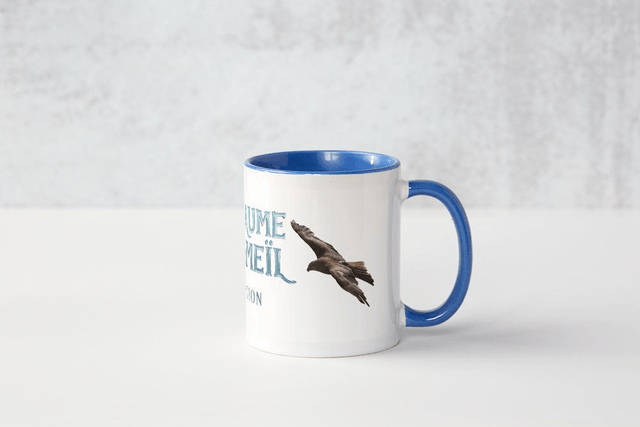 MUG Bleu Et Blanc 