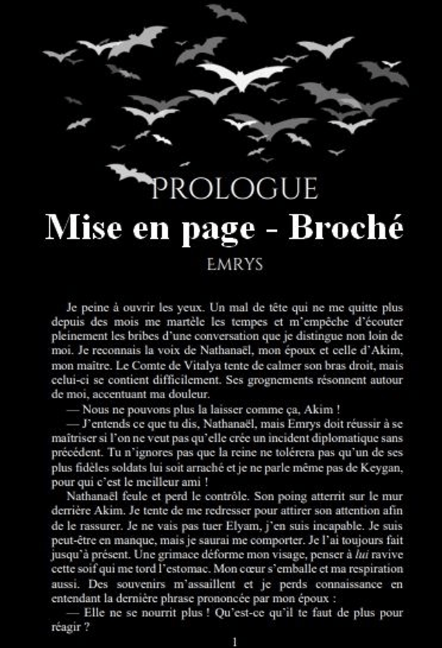 Anima Sanguis, un lien d'âme et de sang