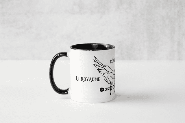 MUG blanc et noir